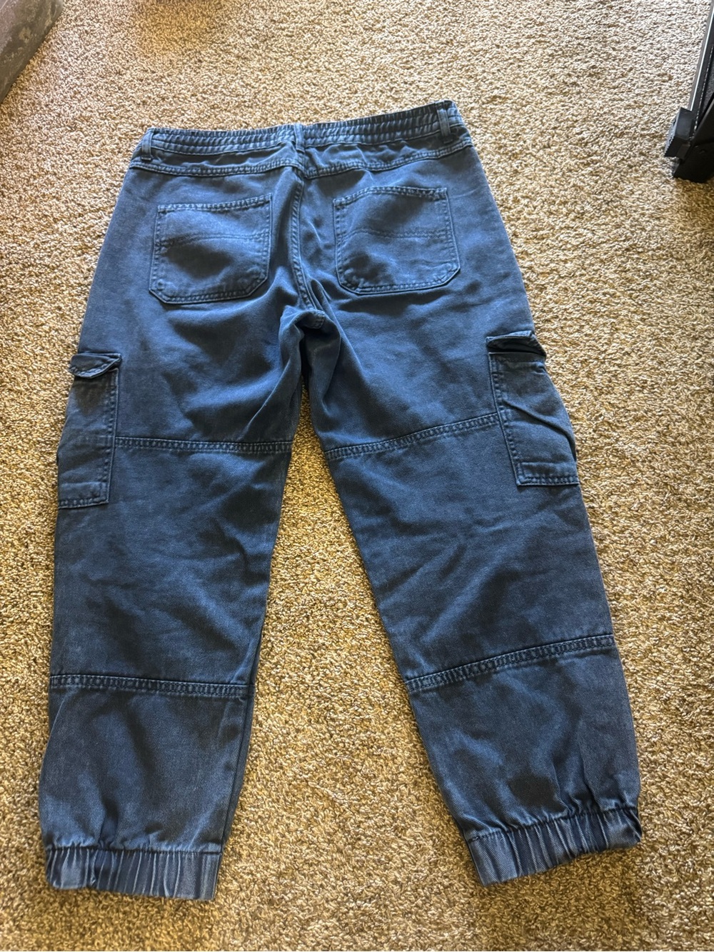 We the free Dark Blue Cargo Jogger jeans